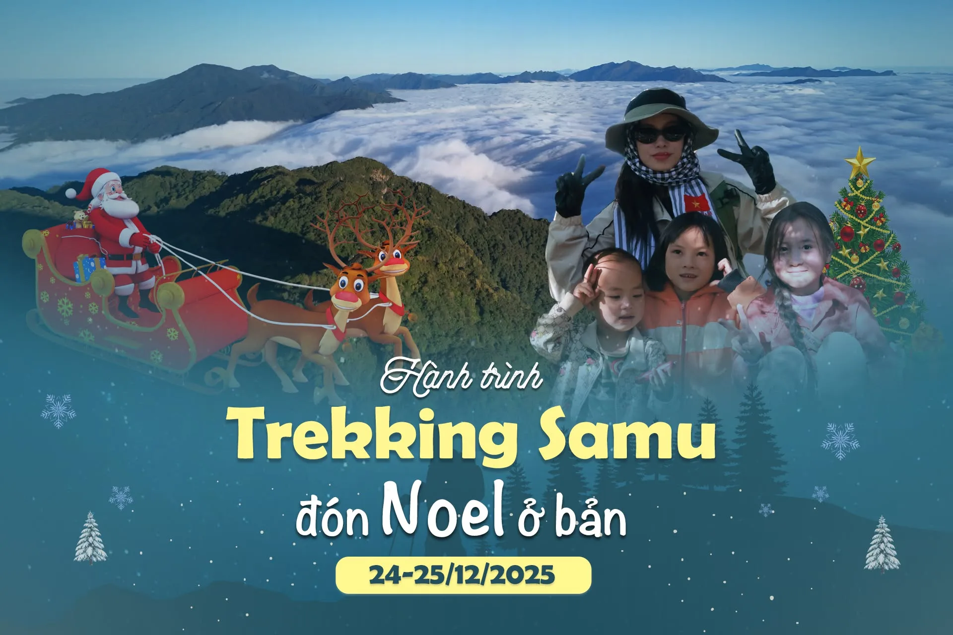 Trekking Samu – Đón Noel cùng các em nhỏ ở bản